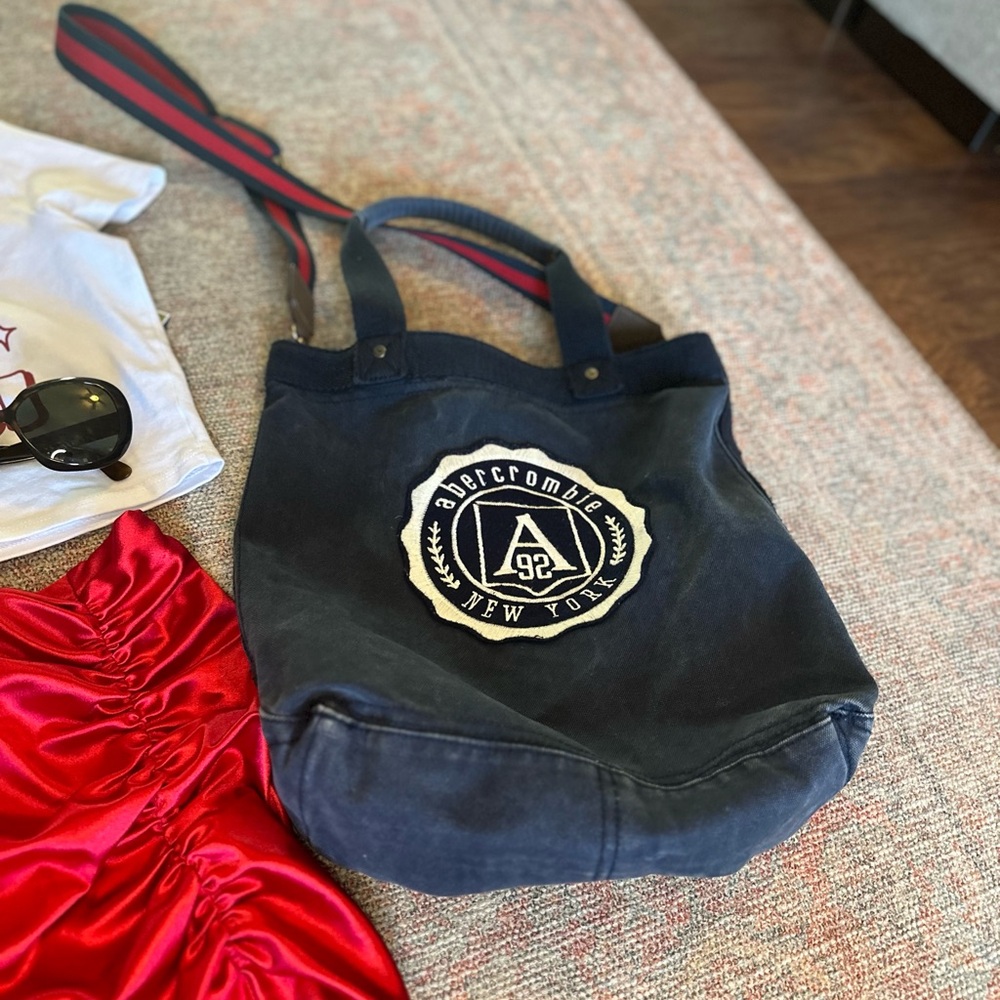 Vintage Abercrombie Jean  Tote